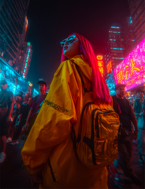 87seconds Group — multicultural city life at night
