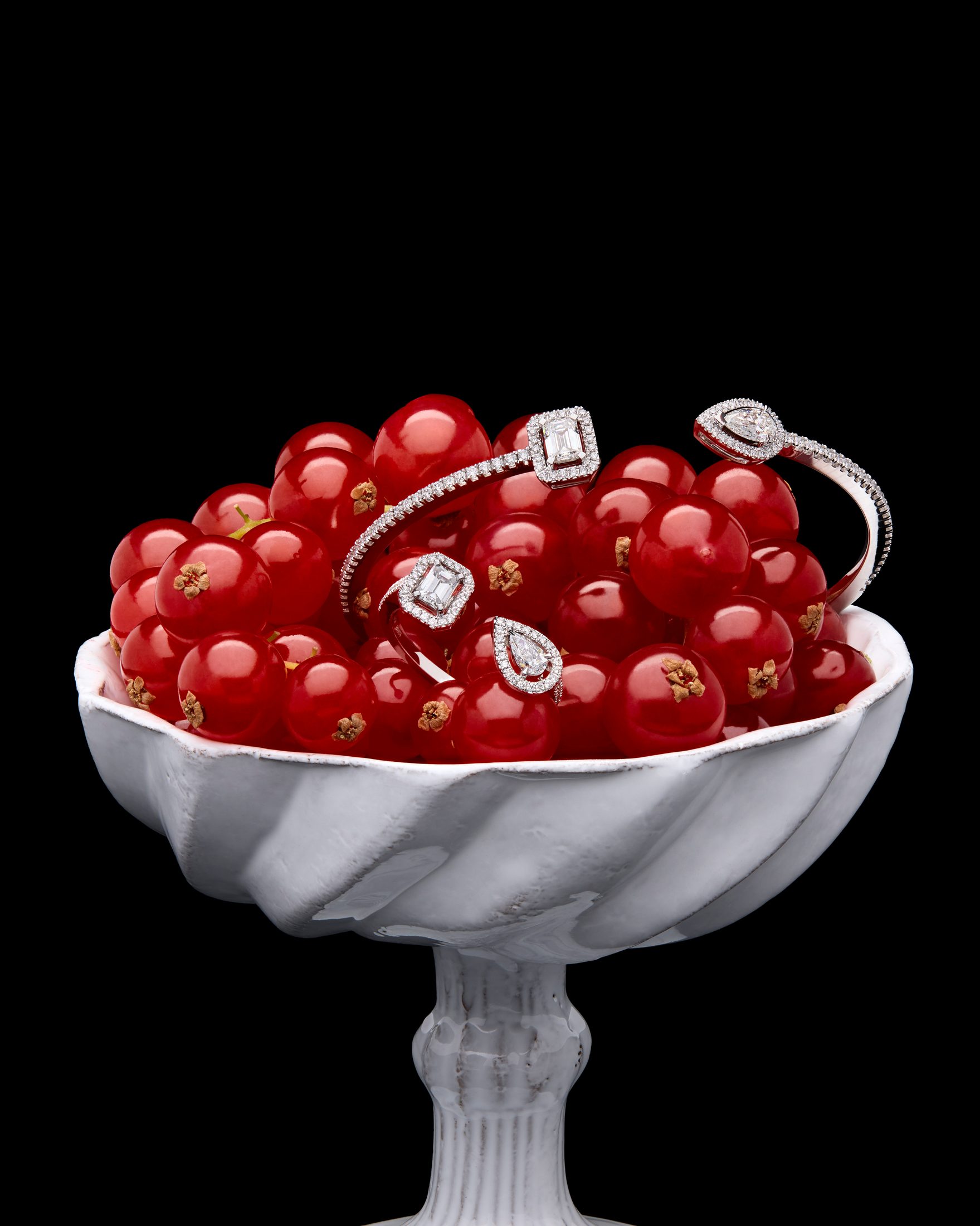Red fruits visual